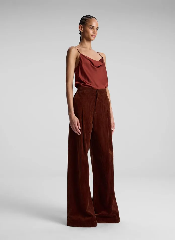 Women Tops ALC Amber Satin Camisole Top Bosco