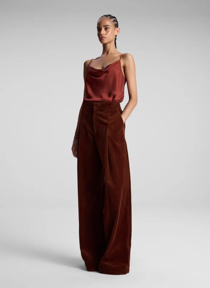 Women Tops ALC Amber Satin Camisole Top Bosco