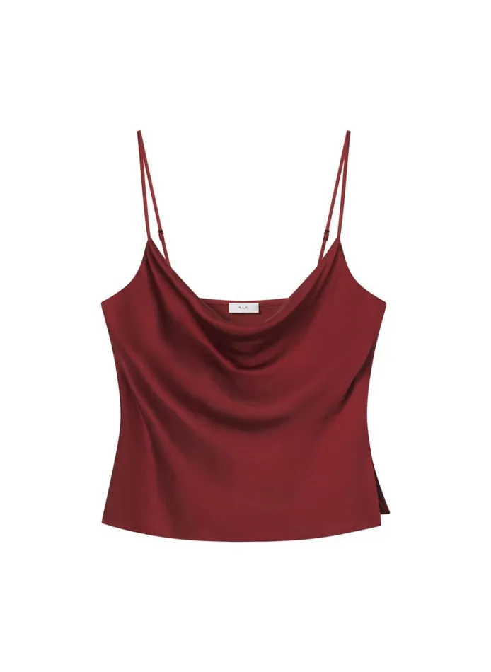 Women Tops ALC Amber Satin Camisole Top Bosco