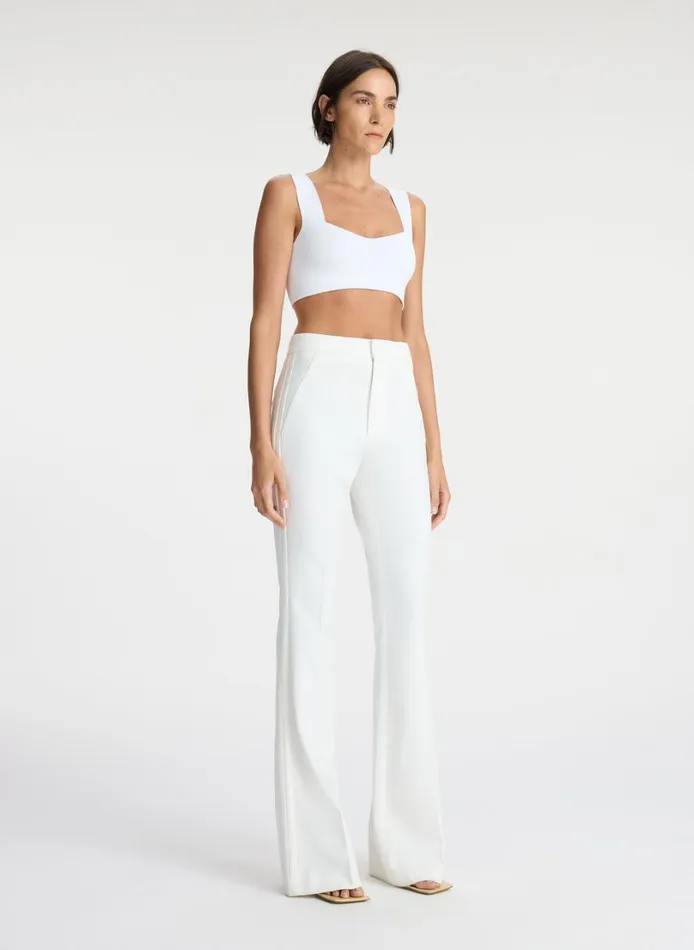 Women Tops ALC Jordana Compact Knit Bra White