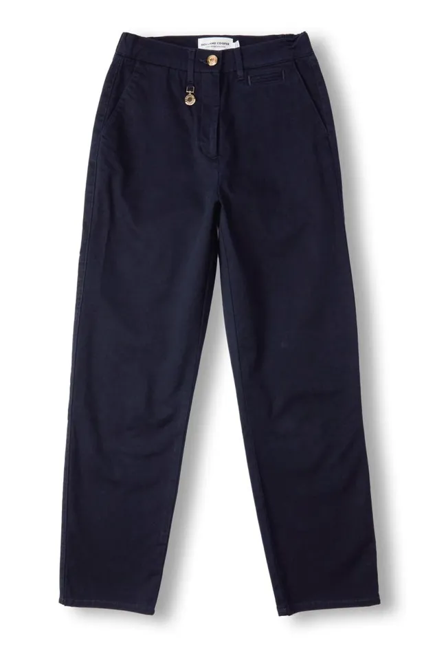 Women Trousers Holland Cooper Arnesby Chino Ink Navy Women Trousers Holland Cooper Arnesby Chino Ink Navy