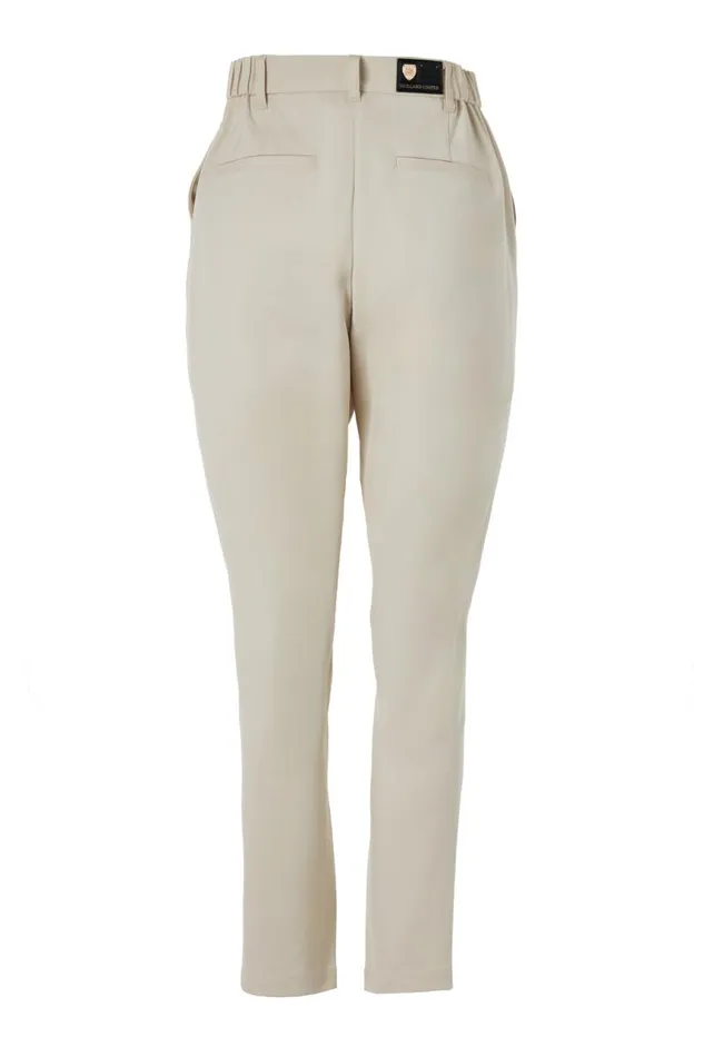 Women Trousers Holland Cooper Bexley Cigarette Trouser Stone Women Trousers Holland Cooper Bexley Cigarette Trouser Stone