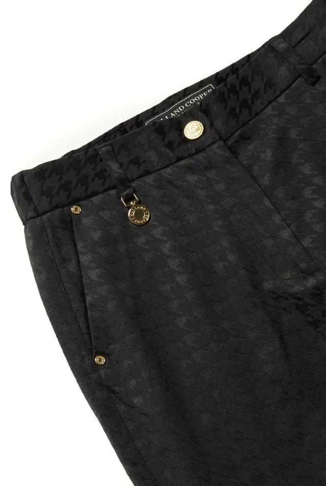 Women Trousers Holland Cooper Bexley Tailored Trouser Houndstooth Jacquard Women Trousers Holland Cooper Bexley Tailored Trouser Houndstooth Jacquard
