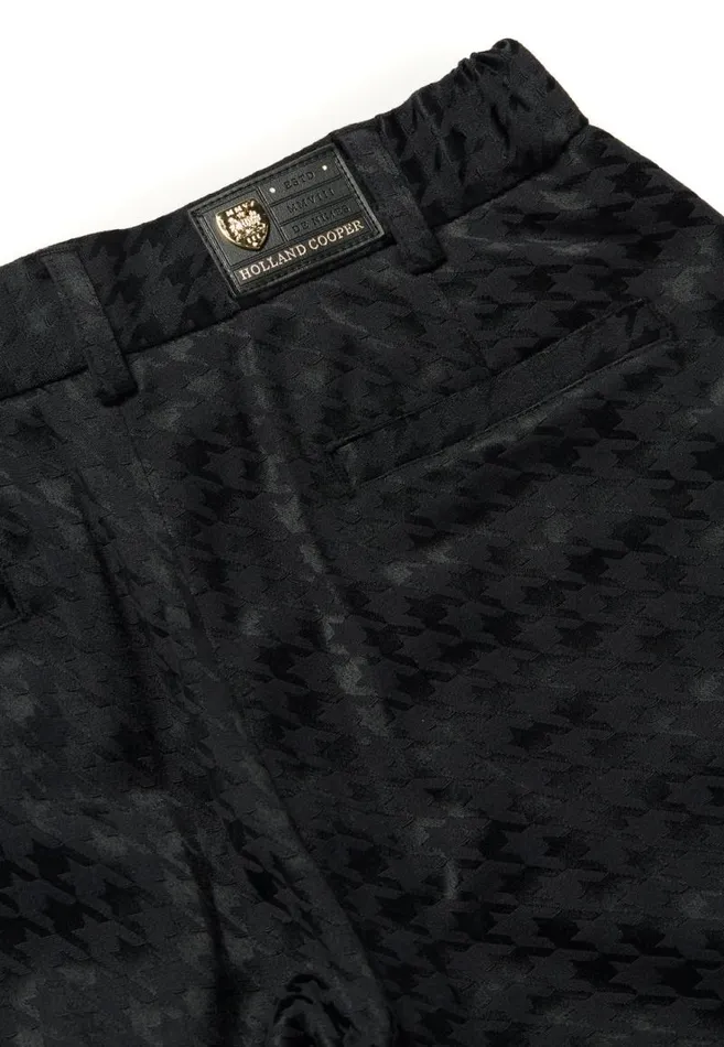Women Trousers Holland Cooper Bexley Tailored Trouser Houndstooth Jacquard Women Trousers Holland Cooper Bexley Tailored Trouser Houndstooth Jacquard