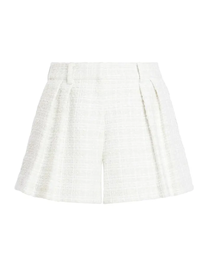 Women Tweed Short Gardenia BCBG Suiting Women Tweed Short Gardenia BCBG Suiting