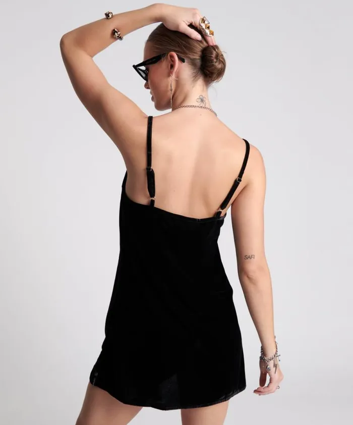 Women VELVET LOVER MINI SLIP DRESS One Teaspoon Mini Dresses Women VELVET LOVER MINI SLIP DRESS One Teaspoon Mini Dresses