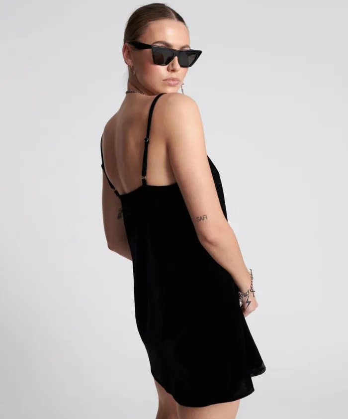 Women VELVET LOVER MINI SLIP DRESS One Teaspoon Mini Dresses Women VELVET LOVER MINI SLIP DRESS One Teaspoon Mini Dresses