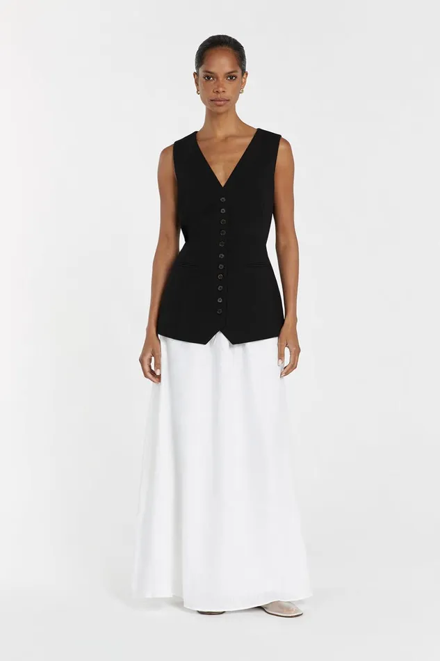 Women Vests DISSH CELINE BLACK VEST