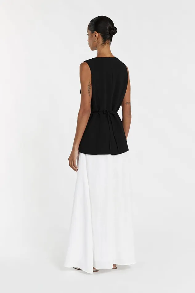 Women Vests DISSH CELINE BLACK VEST
