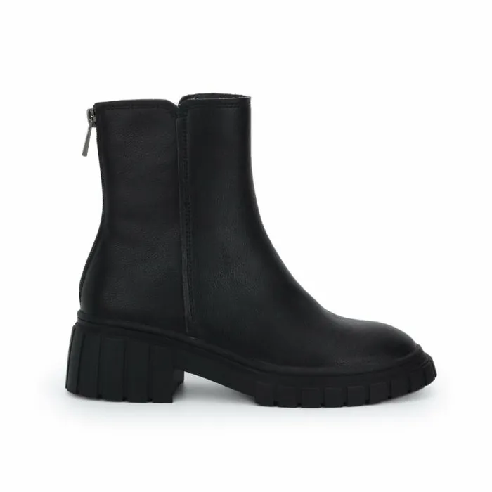 Women Vintage Havana Boots Booties BRYAN 8211 BLACK Black