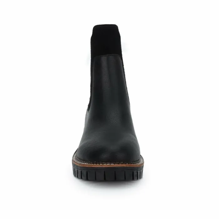 Women Vintage Havana Boots Booties EAGLE 8211 BLACK Black