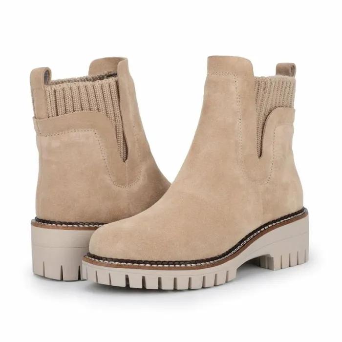 Women Vintage Havana Boots Booties EVERETT 8211 SAND Sand