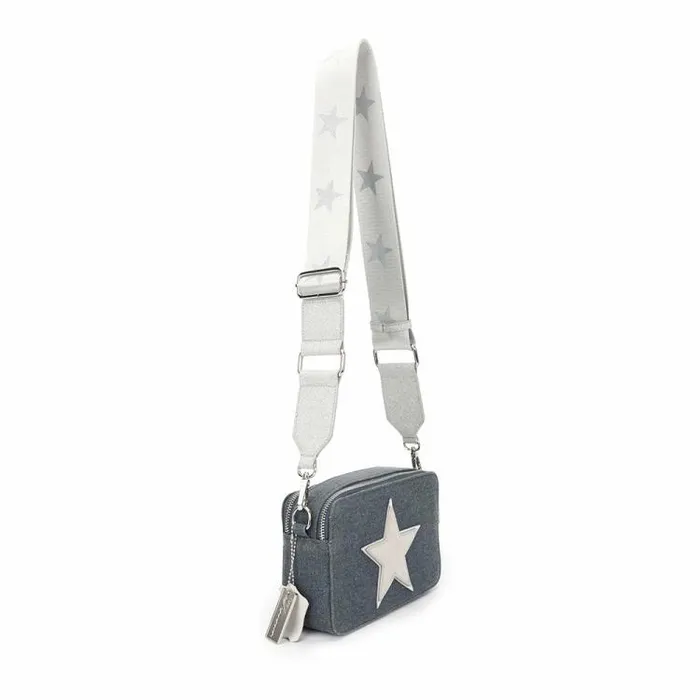 Women Vintage Havana Crossbody LINDA BAG DENIM