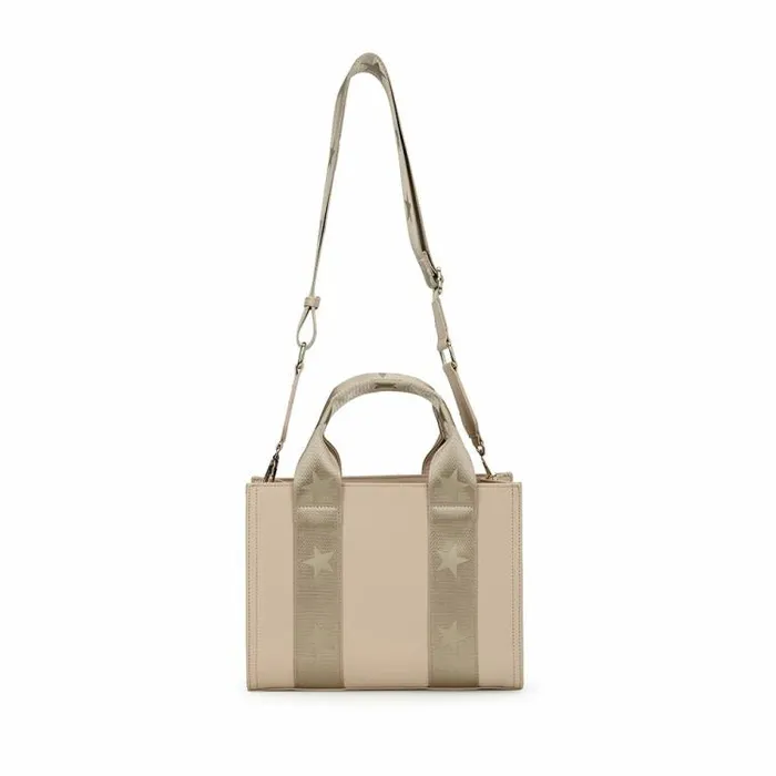 Women Vintage Havana Crossbody RENEE BAG 8211 BEIGE