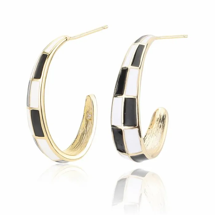 Women Vintage Havana Earrings PARKER EARRINGS