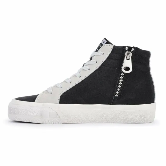 Women Vintage Havana High Tops DORMY 8211 BLACK MATT Black Matt Women Vintage Havana High Tops DORMY 8211 BLACK MATT Black Matt