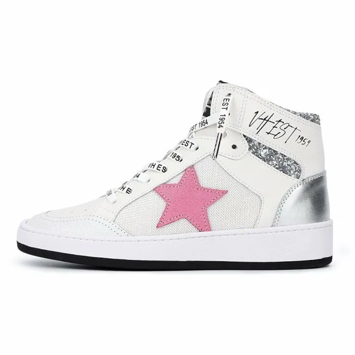 Women Vintage Havana High Tops DREAM 8211 WHITEPINK Whitepink