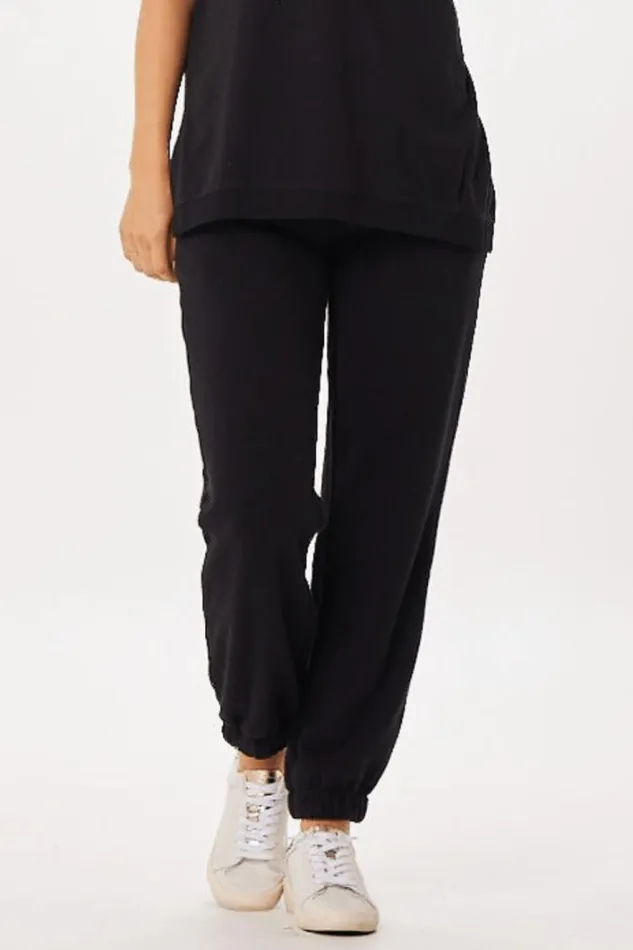 Women Vintage Havana Joggers Black Tulum Jet Setter Surf Wash Jogger Black