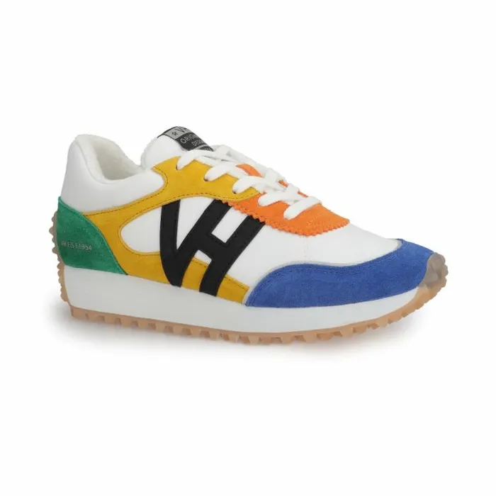 Women Vintage Havana Low Tops COSMIC 8211 BLUE MUSTARD ORANGE MULTI Blue Mustard Orange Multi Women Vintage Havana Low Tops COSMIC 8211 BLUE MUSTARD ORANGE MULTI Blue Mustard Orange Multi