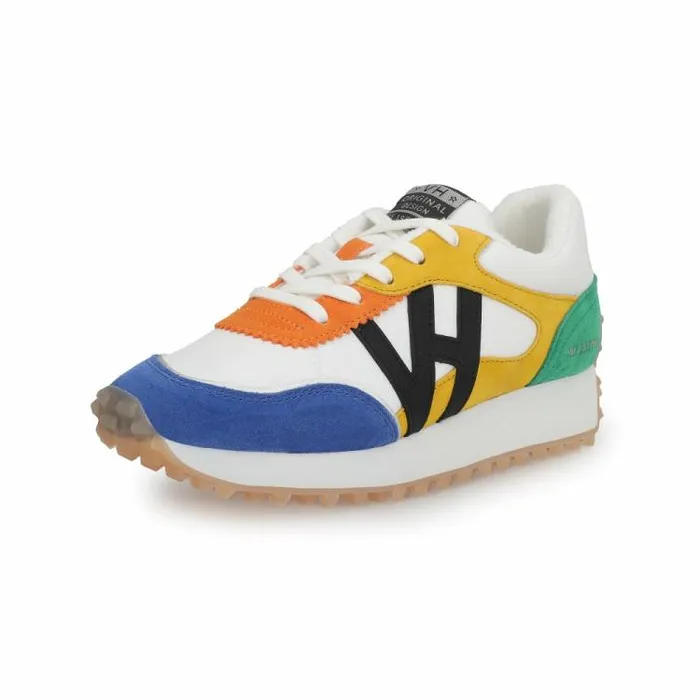 Women Vintage Havana Low Tops COSMIC 8211 BLUE MUSTARD ORANGE MULTI Blue Mustard Orange Multi Women Vintage Havana Low Tops COSMIC 8211 BLUE MUSTARD ORANGE MULTI Blue Mustard Orange Multi