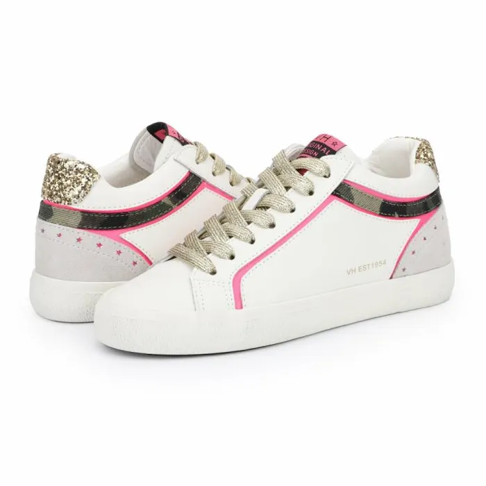Women Vintage Havana Low Tops YAYA 8211 WHITE CAMO MIX White Camo Mix