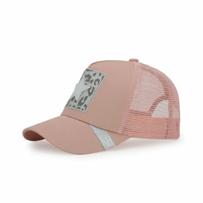 Women Vintage Havana Trucker Hat GLOW HAT