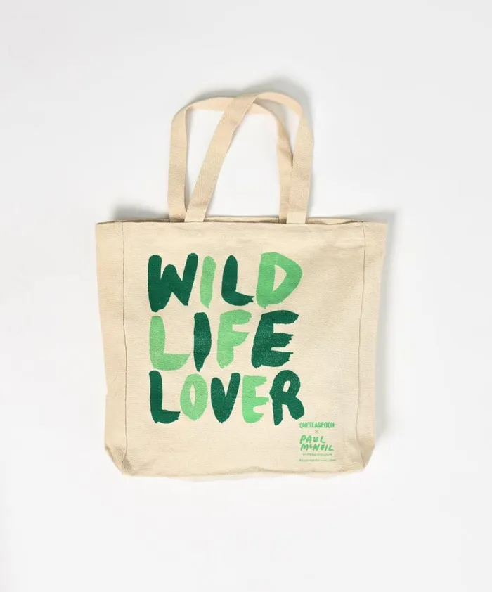 Women WILDLIFE LOVER PREMIUM CANVAS TOTE One Teaspoon Bags
