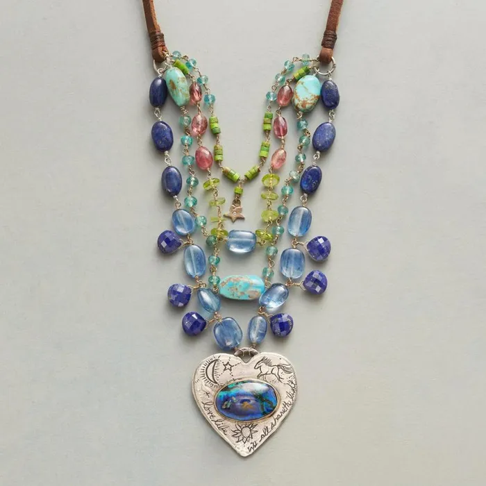 Women World Love Necklace Sundance Catalog Necklaces