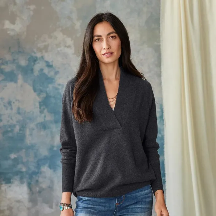 Women Zadie Cashmere Sweater Dark Chocolate Sundance Catalog Sweaters Women Zadie Cashmere Sweater Dark Chocolate Sundance Catalog Sweaters
