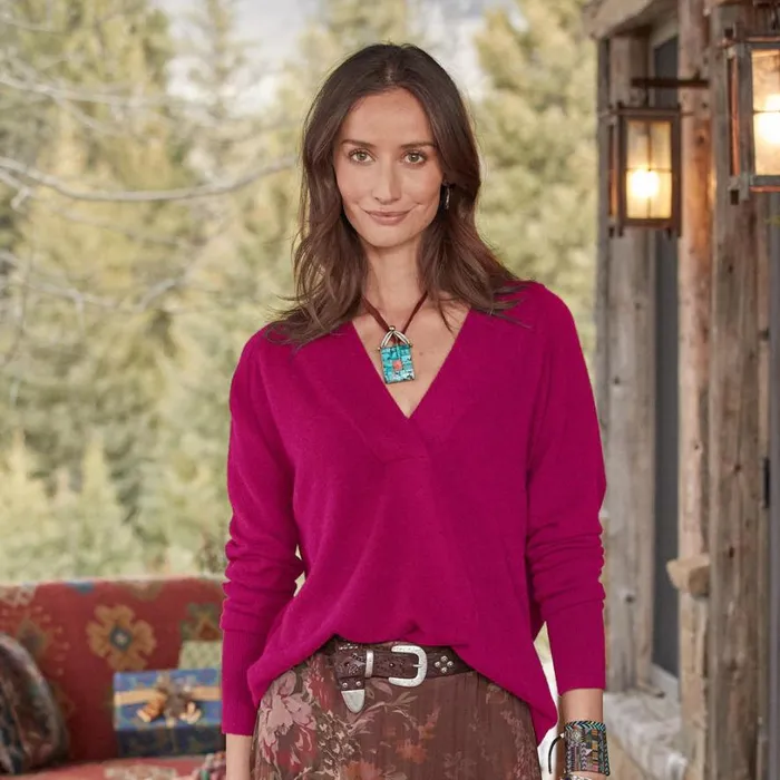 Women Zadie Cashmere Sweater Dark Chocolate Sundance Catalog Sweaters Women Zadie Cashmere Sweater Dark Chocolate Sundance Catalog Sweaters