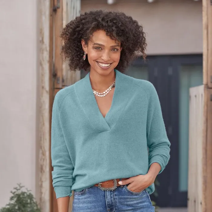 Women Zadie Cashmere Sweater Dark Chocolate Sundance Catalog Sweaters Women Zadie Cashmere Sweater Dark Chocolate Sundance Catalog Sweaters