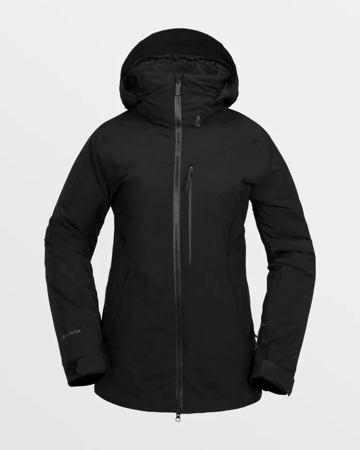Womens 3D Stretch Gore Jacket 8211 Black Womens Volcom Jackets