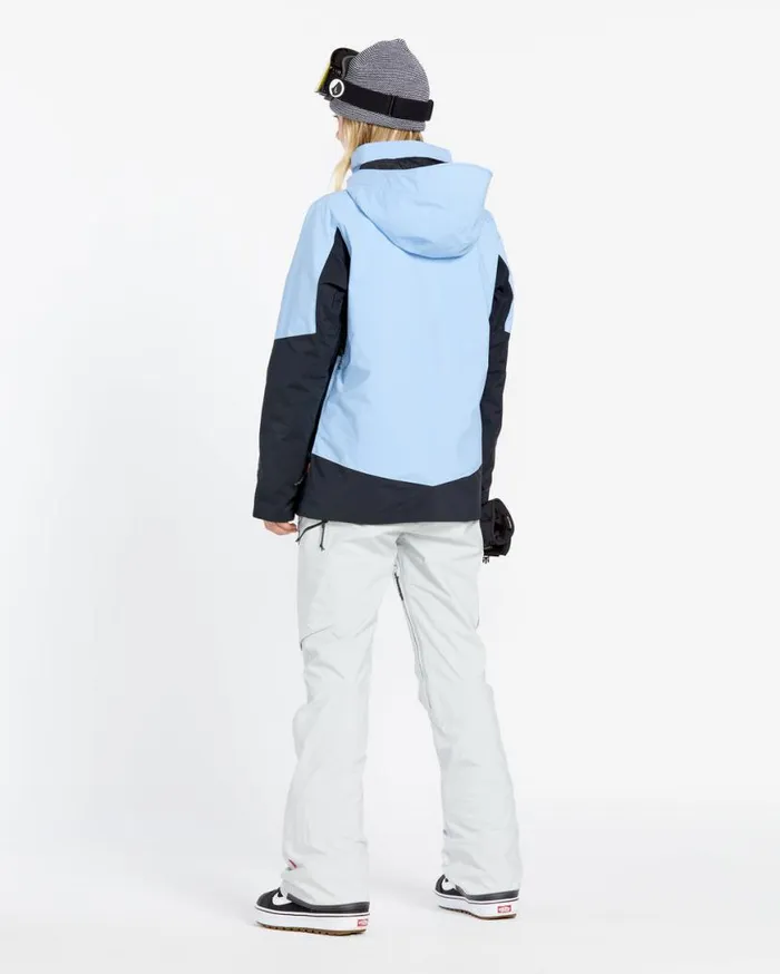 Womens 3D Stretch Gore Jacket 8211 Crystal Blue Womens Volcom Jackets