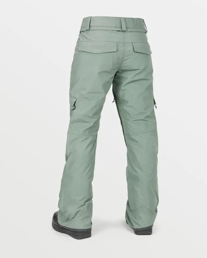 Womens Aston GoreTex Pants 8211 Lichen Green Womens Volcom Pants