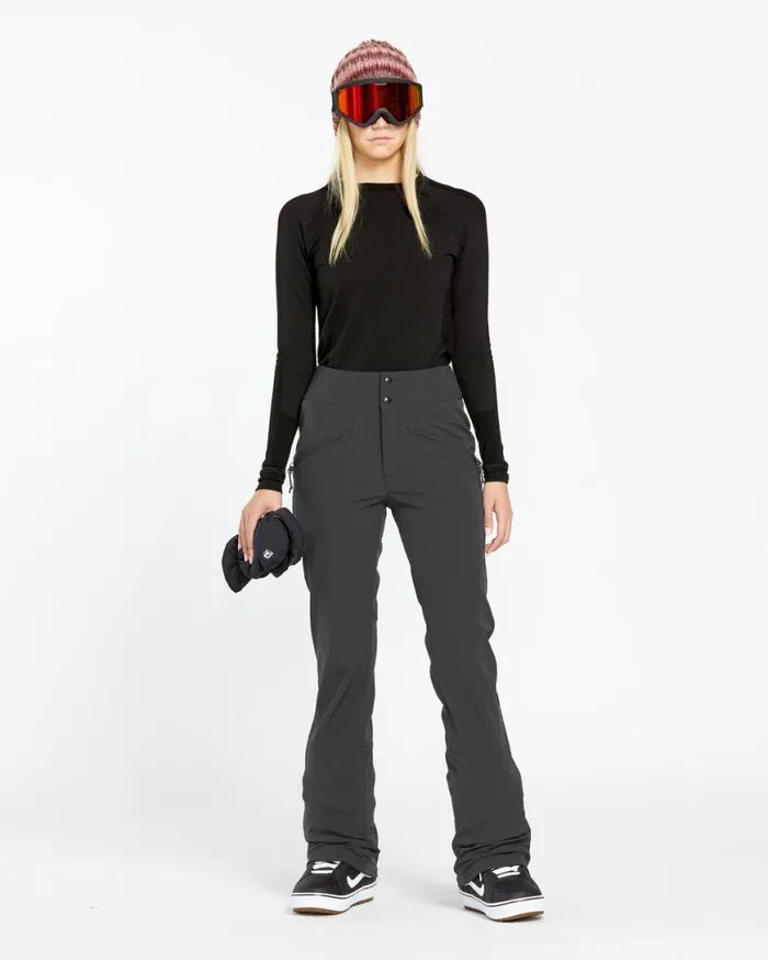 Womens Battle Stretch Pants 8211 Black Womens Volcom Pants