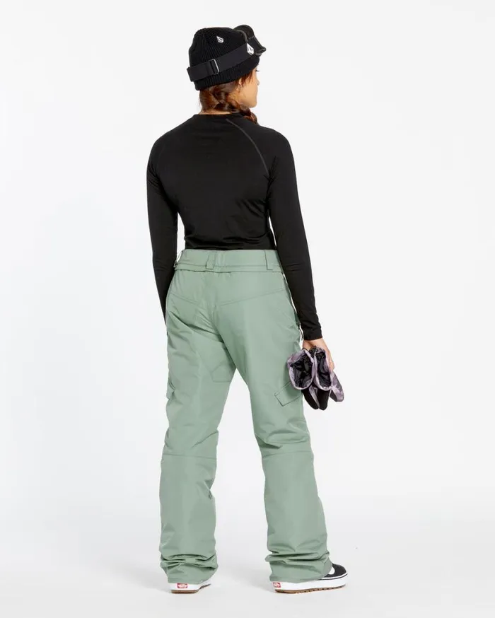 Womens Bridger Insulated Pants 8211 Lichen Green Womens Volcom Pants
