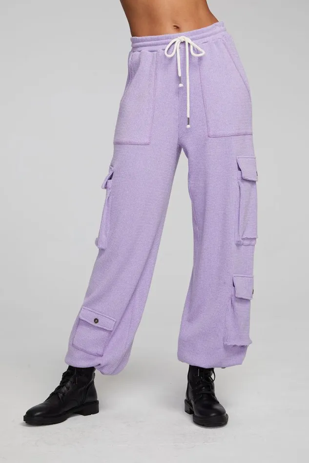 Womens Chaser Brand Bottoms Bily Digital Lavender Jogger