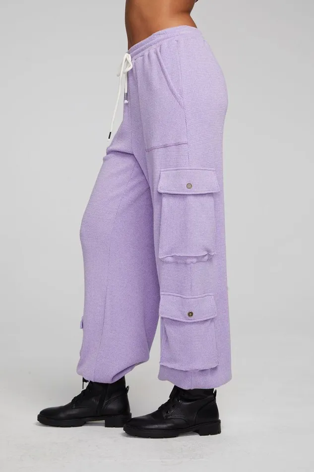 Womens Chaser Brand Bottoms Bily Digital Lavender Jogger