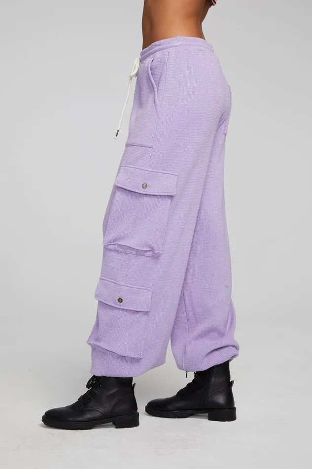Womens Chaser Brand Bottoms Bily Digital Lavender Jogger