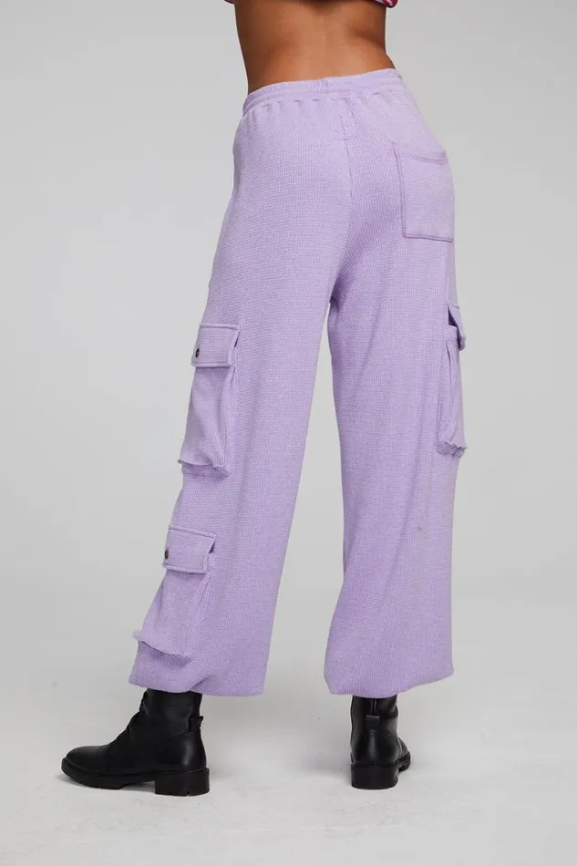 Womens Chaser Brand Bottoms Bily Digital Lavender Jogger
