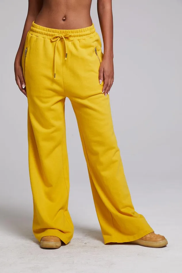 Womens Chaser Brand Bottoms Leonora Mimosa Joggers