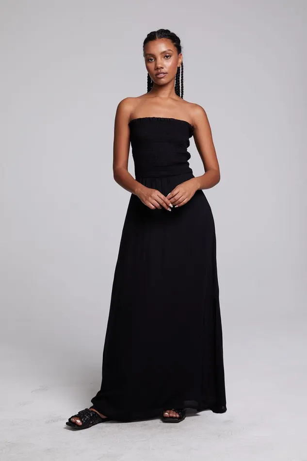 Womens Chaser Brand Dresses Anita Black Maxi Dress
