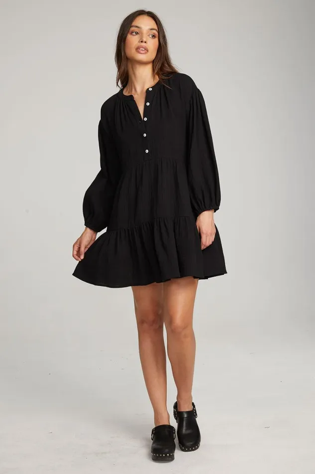 Womens Chaser Brand Dresses Magnolia Licorice Mini Dress