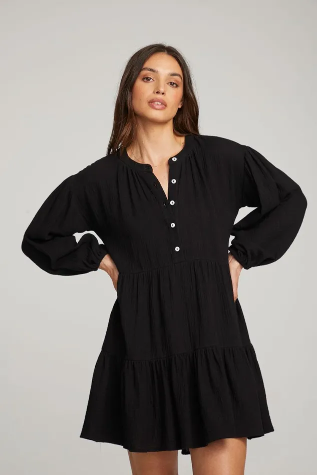Womens Chaser Brand Dresses Magnolia Licorice Mini Dress
