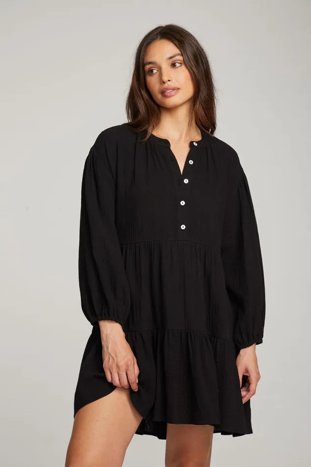 Womens Chaser Brand Dresses Magnolia Licorice Mini Dress