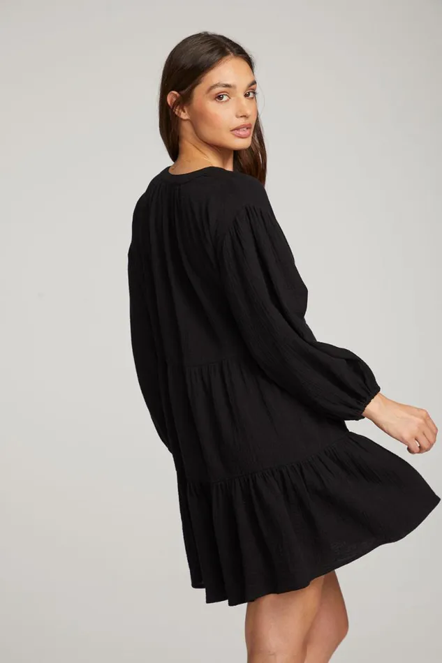 Womens Chaser Brand Dresses Magnolia Licorice Mini Dress