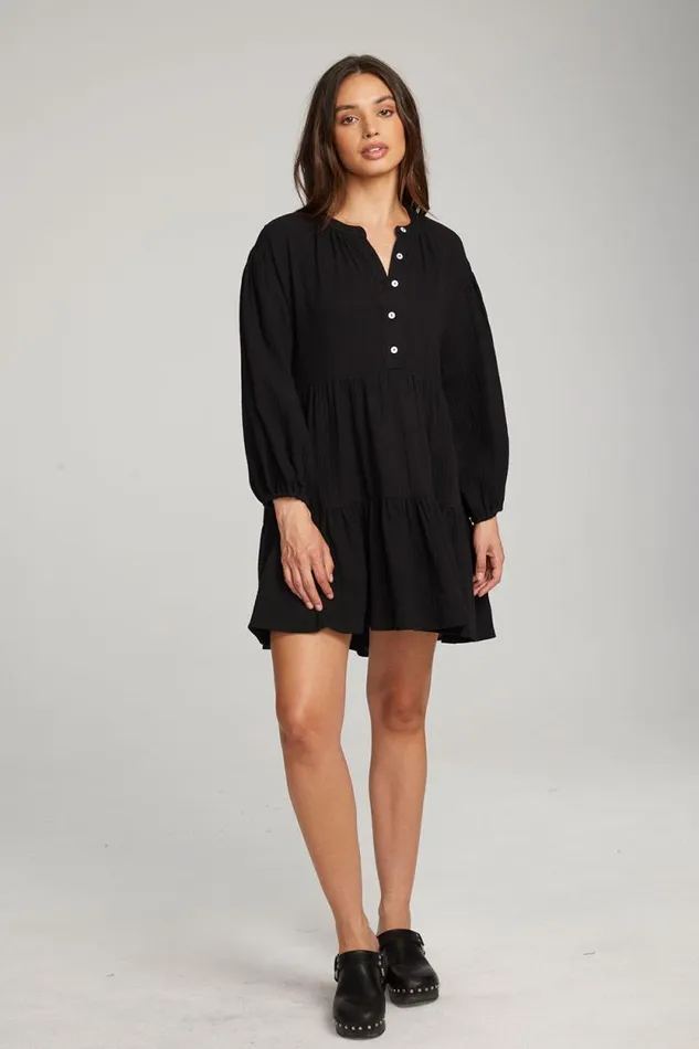 Womens Chaser Brand Dresses Magnolia Licorice Mini Dress