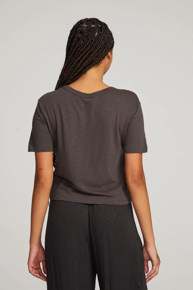 Womens Chaser Brand Graphics Stoned Age Tee