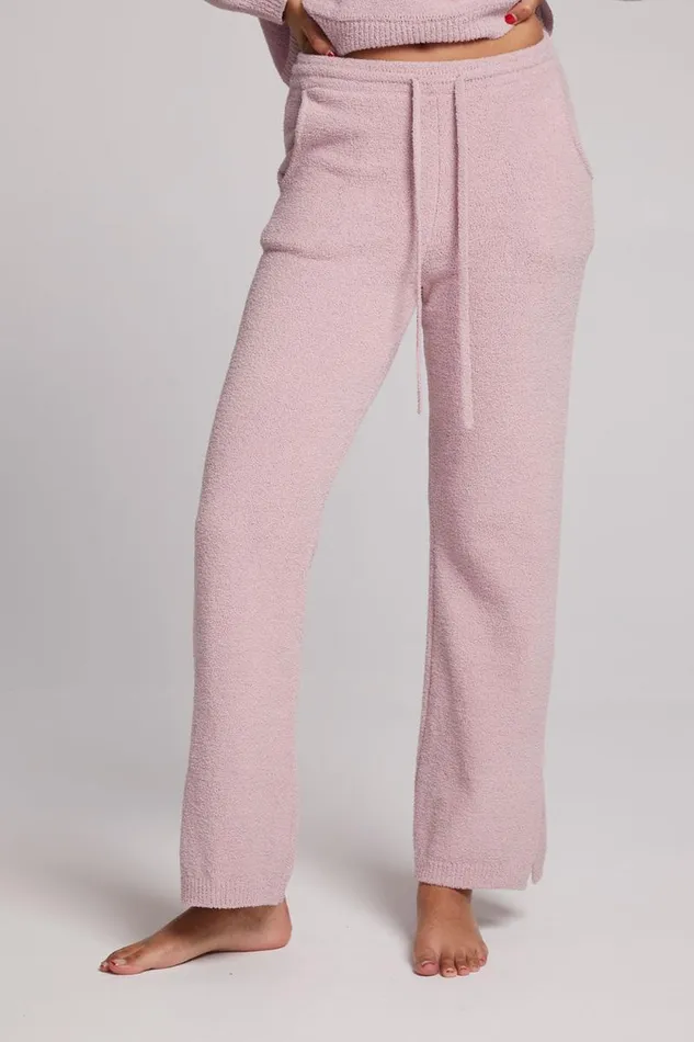 Womens Chaser Brand Loungewear Java Mauve Rose Joggers