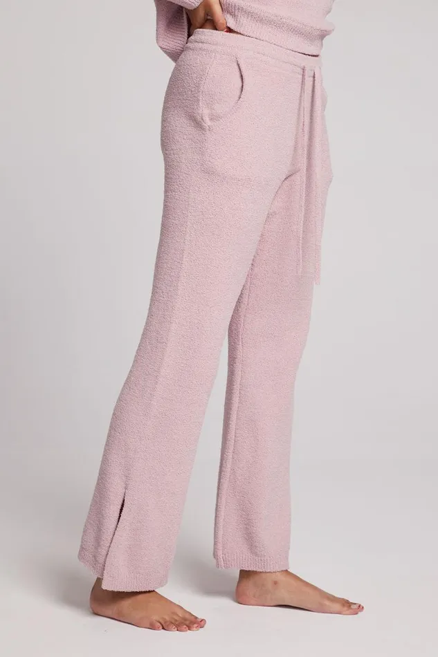Womens Chaser Brand Loungewear Java Mauve Rose Joggers